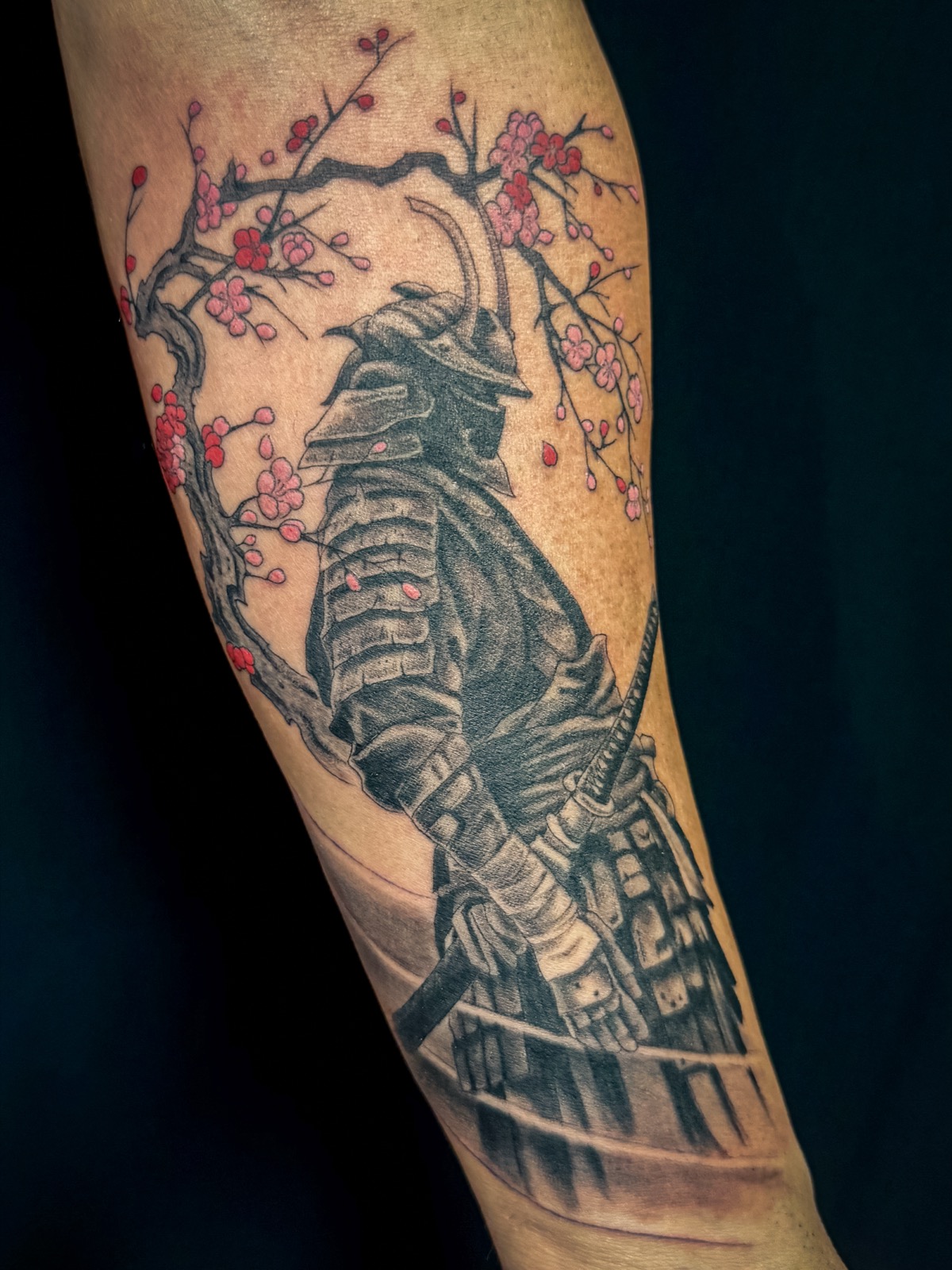 Work by a White Lotus Tattoo artist